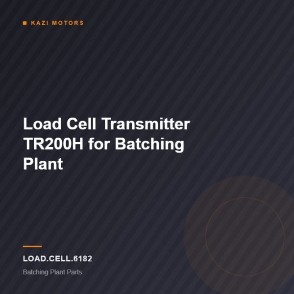 Load Cell Transmitter TR200H for Batching Plant