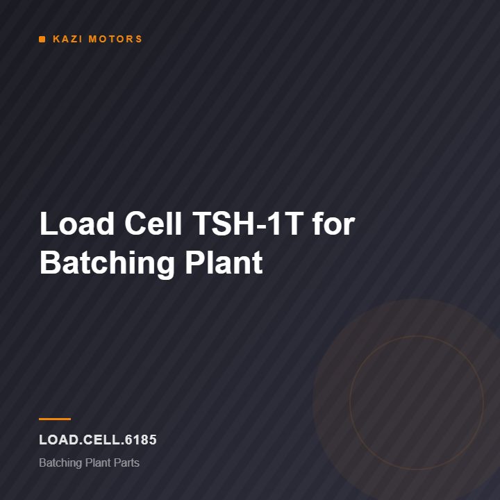 Load Cell TSH-1T for Batching Plant