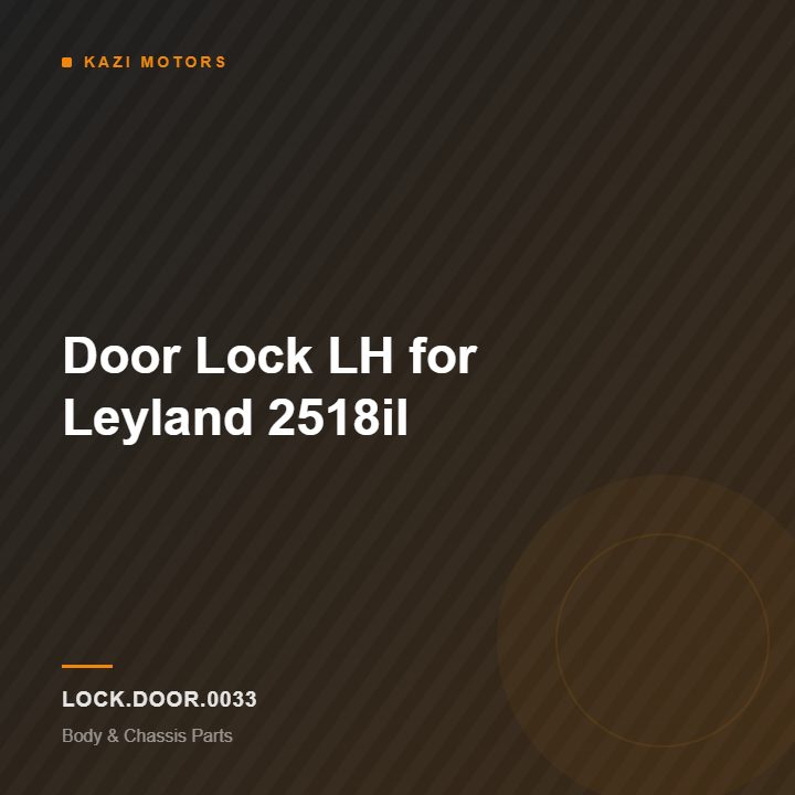 Door Lock LH for Leyland 2518il