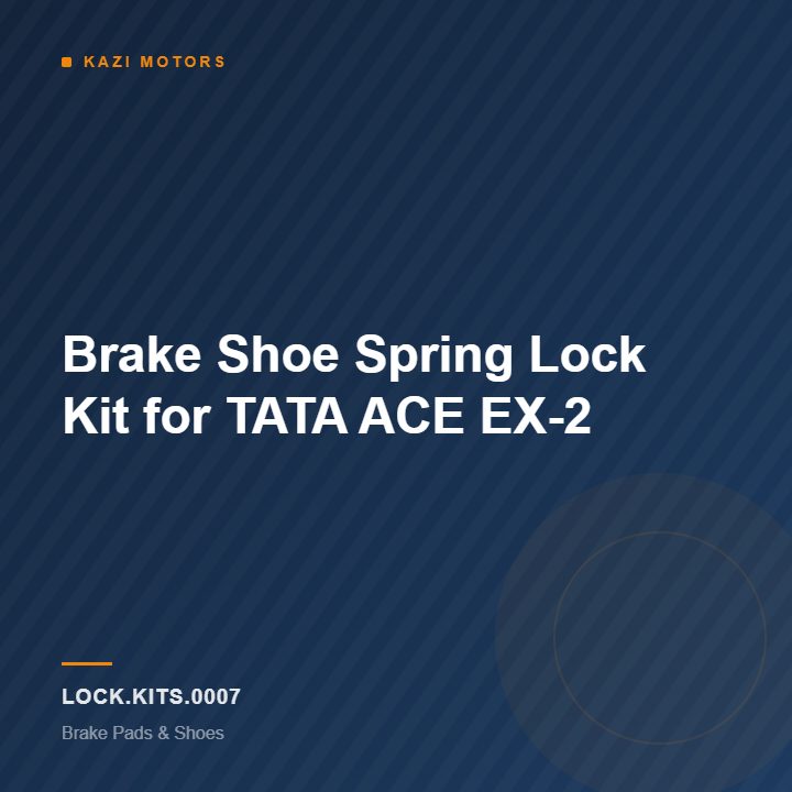 Brake Shoe Spring Lock Kit for TATA ACE EX-2