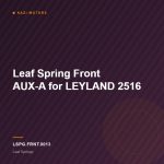 Leaf Spring Front AUX-A for LEYLAND 2516