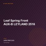 Leaf Spring Front AUX-B LEYLAND 2516