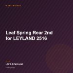 Leaf Spring Rear 2nd for LEYLAND 2516