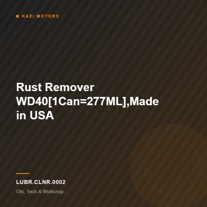 Rust Remover WD40[1Can=277ML],Made in USA