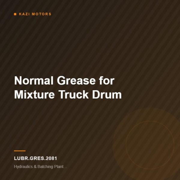 Normal Grease for Mixture Truck Drum