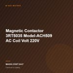 Magnetic Contactor 3RT5035 Model-ACH509 AC Coil Volt 220V