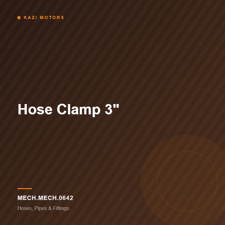 Hose Clamp 3″