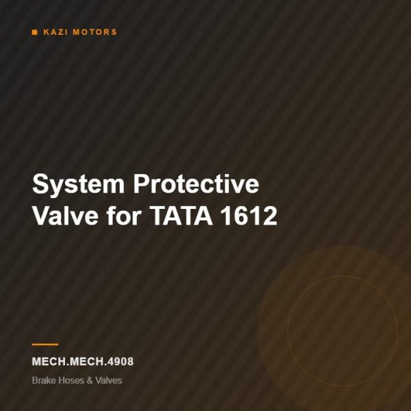 System Protective Valve for TATA 1612
