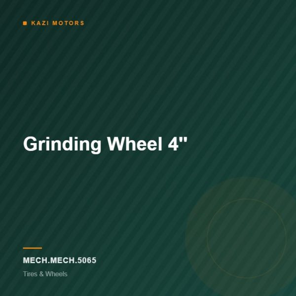 Grinding Wheel 4”