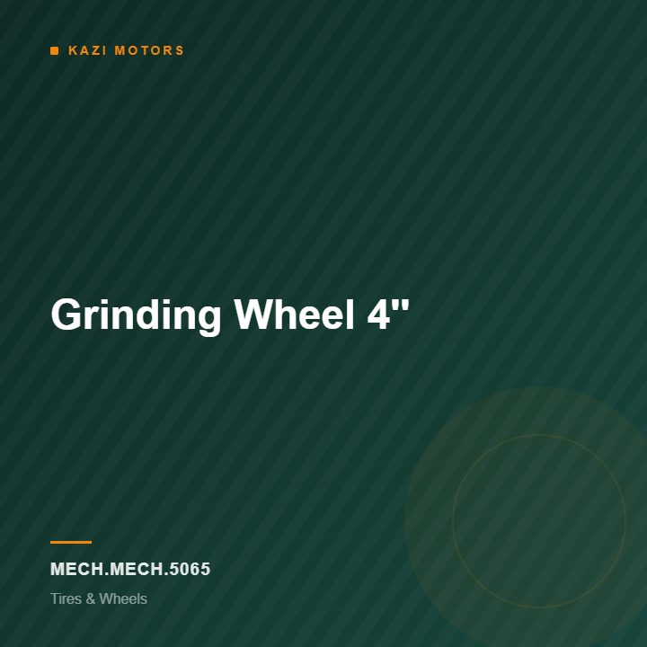 Grinding Wheel 4”