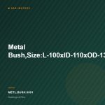 Metal Bush,Size:L-100xID-110xOD-130mm