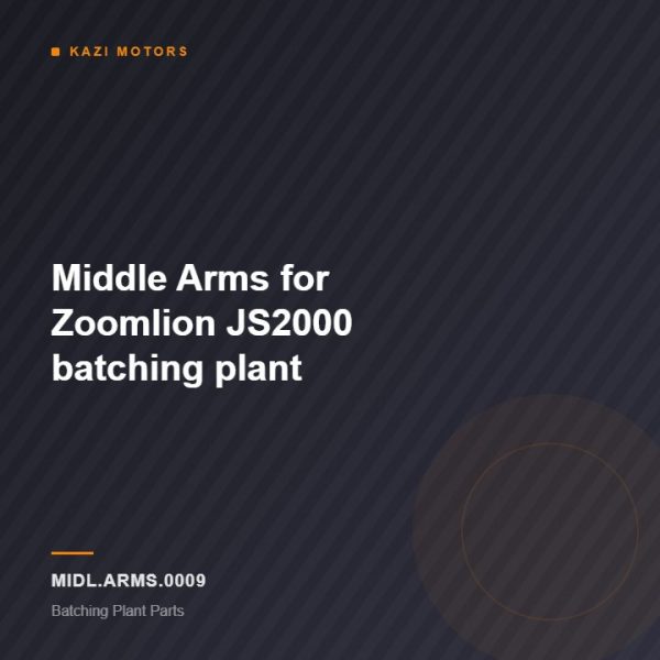 Middle Arms for Zoomlion JS2000 batching plant