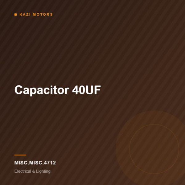 Capacitor 40UF