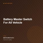 Battery Master Switch For All Vehicle