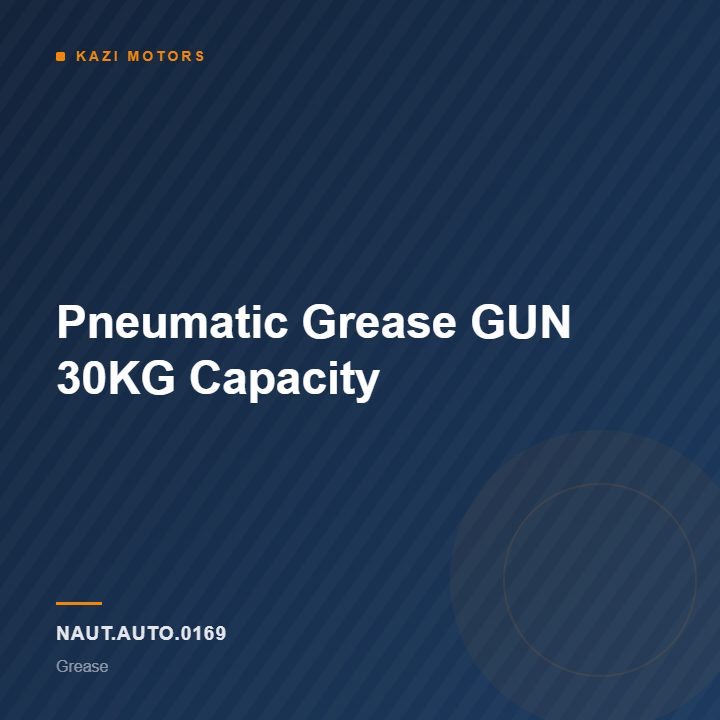 Pneumatic Grease GUN 30KG Capacity