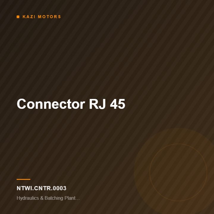 Connector RJ 45