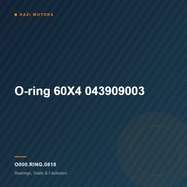 O-ring 60X4 043909003