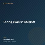 O-ring 80X4 013292009