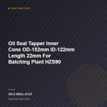 Oil Seal Tapper  Inner Cone OD-152mm ID-122mm Length 22mm For Batching Plant HZS90