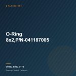O-Ring 8×2,P/N-041187005