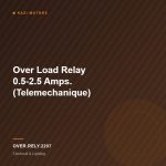 Over Load Relay 0.5-2.5 Amps. (Telemechanique)