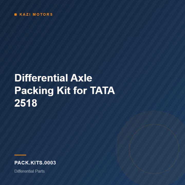 Differential Axle Packing Kit for TATA 2518