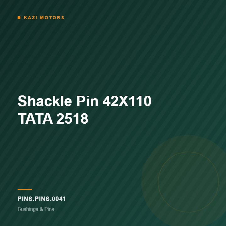Shackle Pin 42X110 TATA 2518