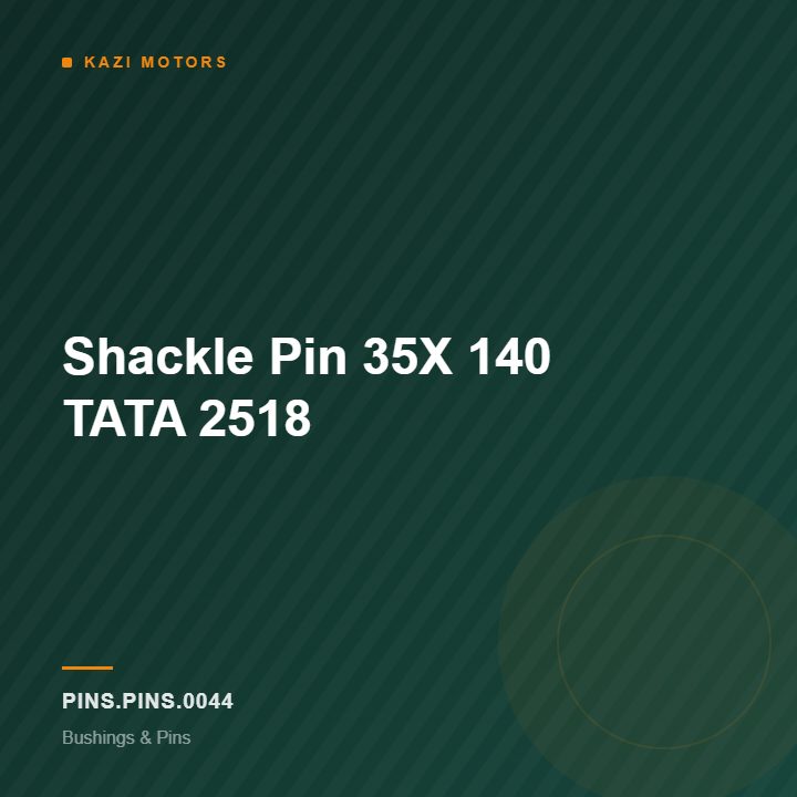 Shackle Pin 35X 140 TATA 2518