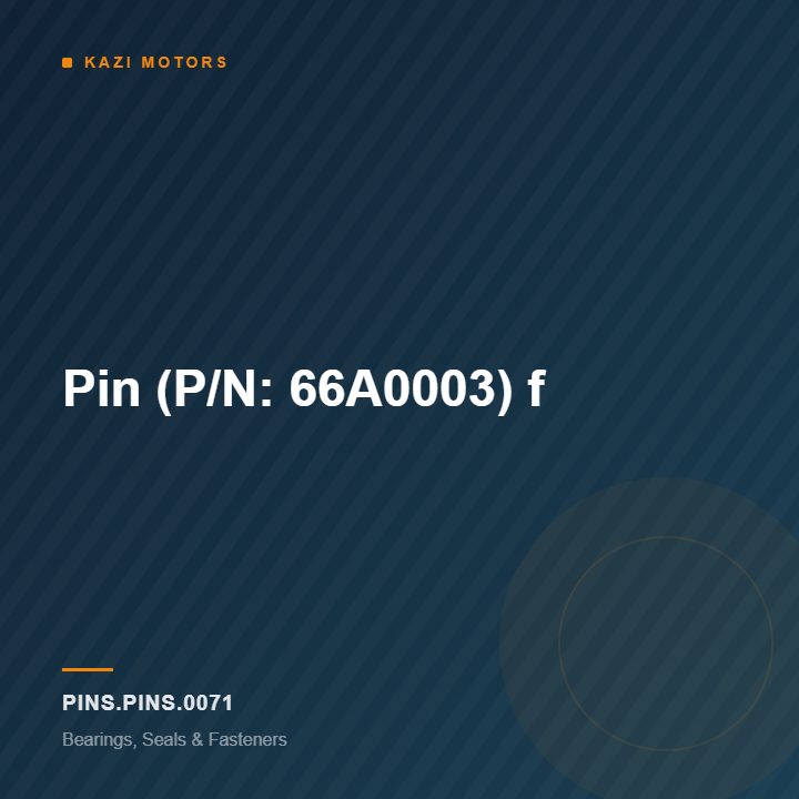 km-pins-pins-0071 Pin (P/N: 66A0003) f
