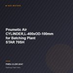 Pnumetic Air CYLINDER,L-400xOD-100mm for Batching Plant STAR 70SH
