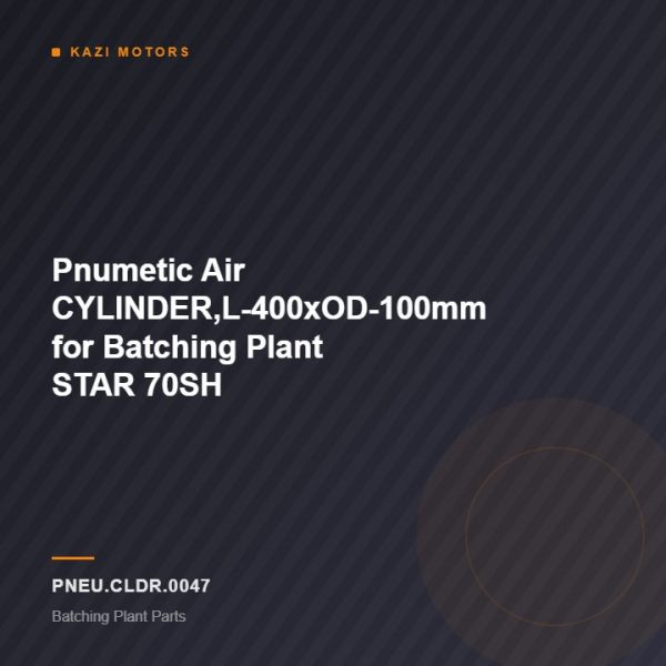 Pnumetic Air CYLINDER,L-400xOD-100mm for Batching Plant STAR 70SH