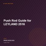 Push Rod Guide for LEYLAND 2516