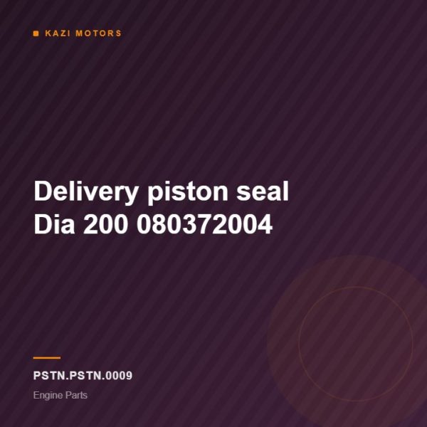 Delivery piston seal Dia 200  080372004