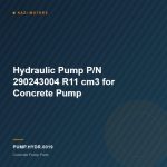 Hydraulic Pump P/N 290243004 R11 cm3  for Concrete Pump