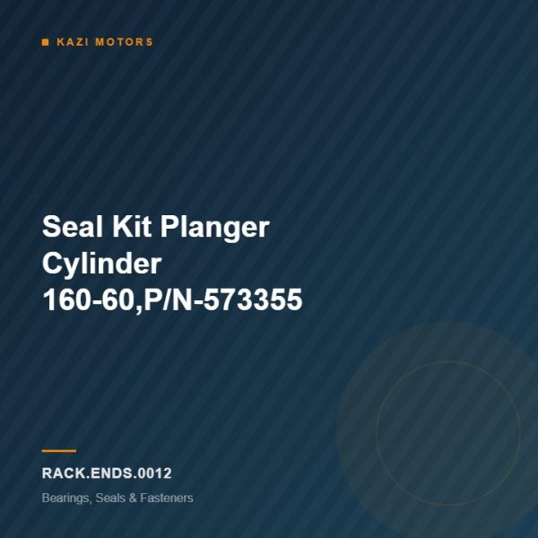 Seal Kit Planger Cylinder 160-60,P/N-573355