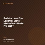 Radiator Hose Pipe Lower for Eicher MixtureTruck Model: Pro 5025T