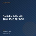 Radiator Jally with Tank TATA 407 EX2