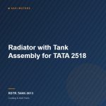 Radiator with Tank Assembly for TATA 2518