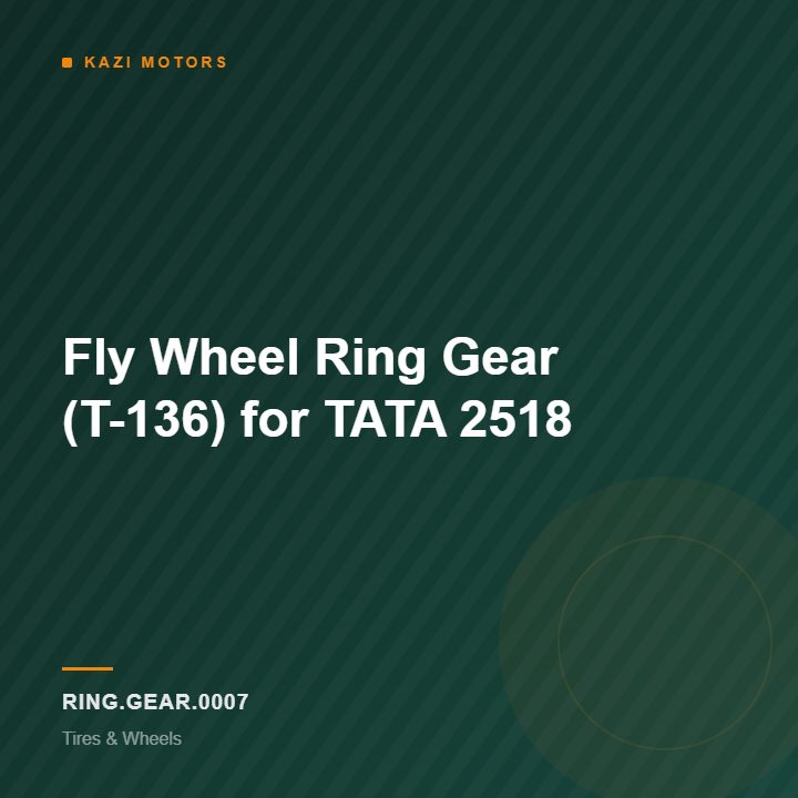 Fly Wheel Ring Gear (T-136) for TATA 2518