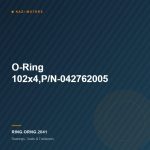 O-Ring 102×4,P/N-042762005