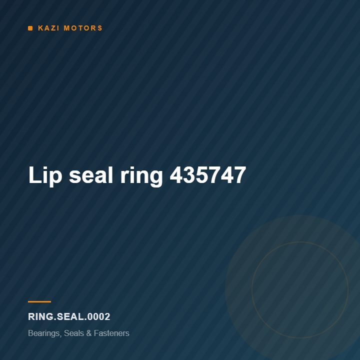 Lip seal ring  435747
