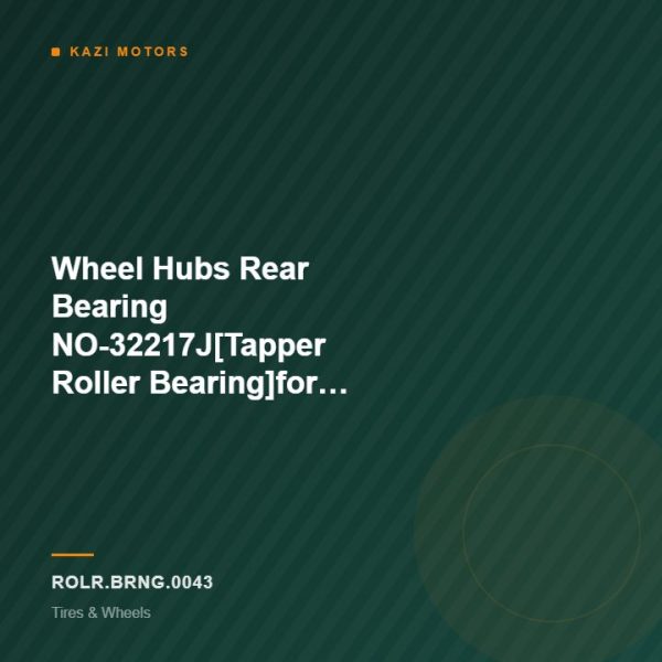 Wheel Hubs Rear Bearing NO-32217J[Tapper Roller Bearing]for EF550 HINO