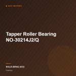 Tapper Roller Bearing NO-30214J2/Q