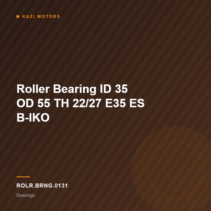 Roller Bearing ID 35 OD 55 TH 22/27 E35 ES B-IKO
