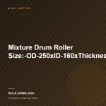 Mixture Drum Roller Size:-OD-250xID-160xThickness-110mm