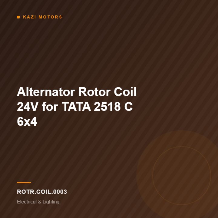 Alternator Rotor Coil 24V for TATA 2518 C 6×4