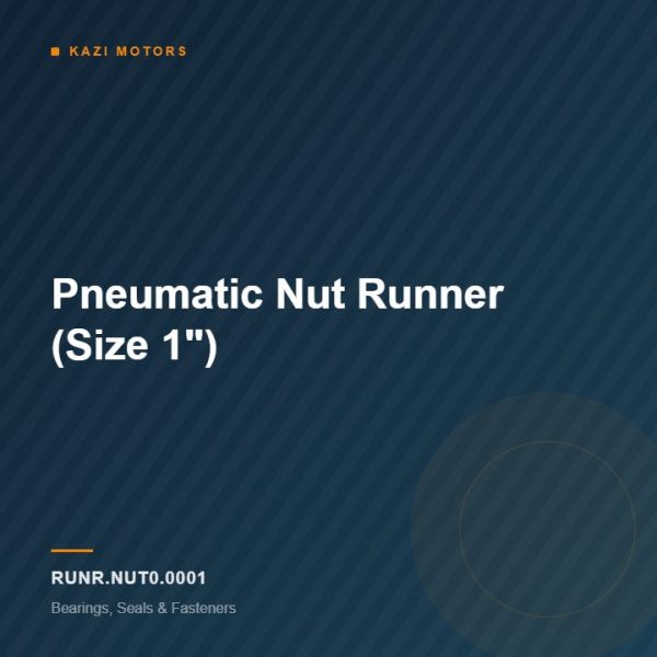 Pneumatic Nut Runner (Size 1″)
