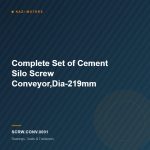 Complete Set of Cement Silo Screw Conveyor,Dia-219mm