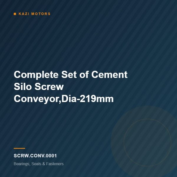 Complete Set of Cement Silo Screw Conveyor,Dia-219mm
