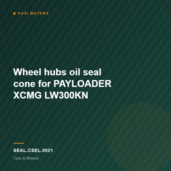 Wheel hubs oil seal cone  for PAYLOADER  XCMG LW300KN